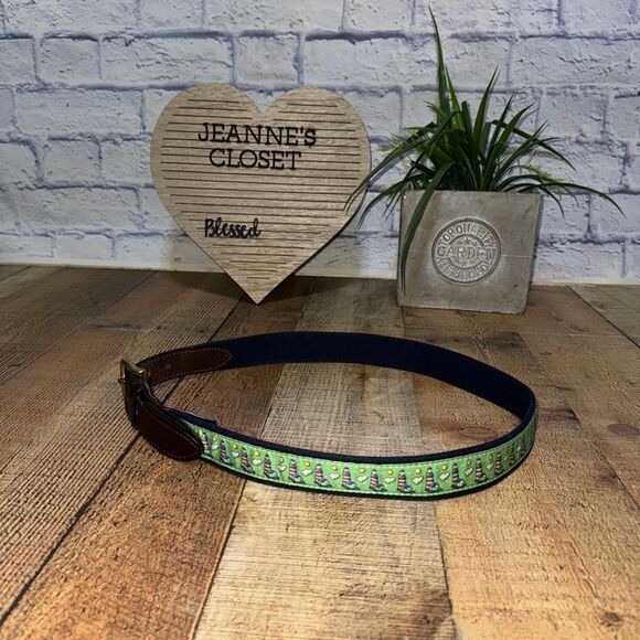 Vineyard Vines Lighthouse Men's Belt Size 36 - Picture 6 of 12